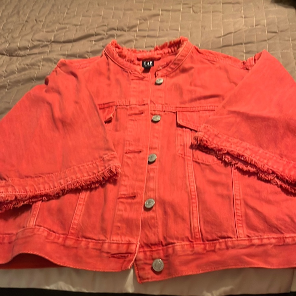 Gap Bell Sleeve Denim Jacket